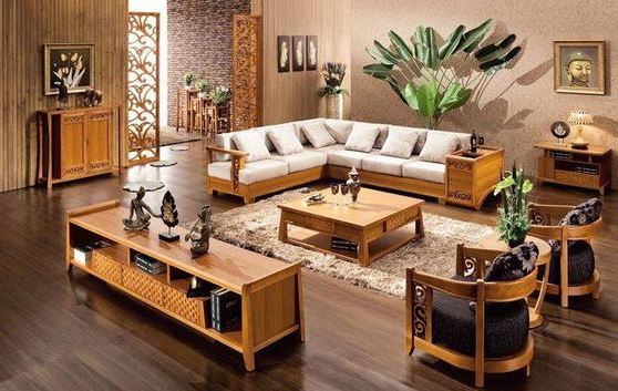 Bộ bàn ghế nên phù hợp với không gian nội thất căn phòng